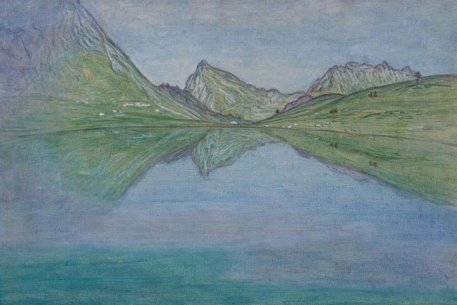 Alexandre Perrier - Lac de Roy. 1900–10.