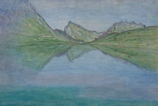 Alexandre Perrier - Lac de Roy. 1900–10.