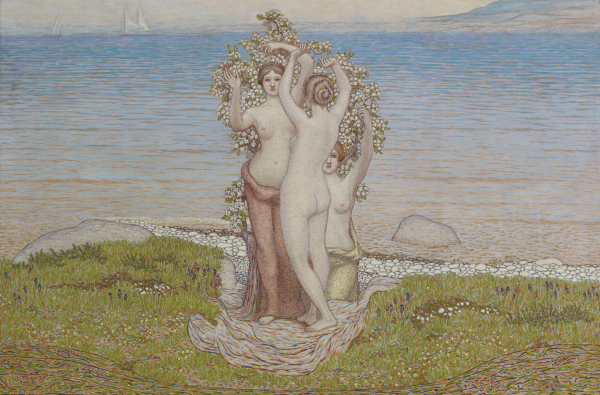 Alexandre Perrier - Les Trois Grâces, um 1900-03