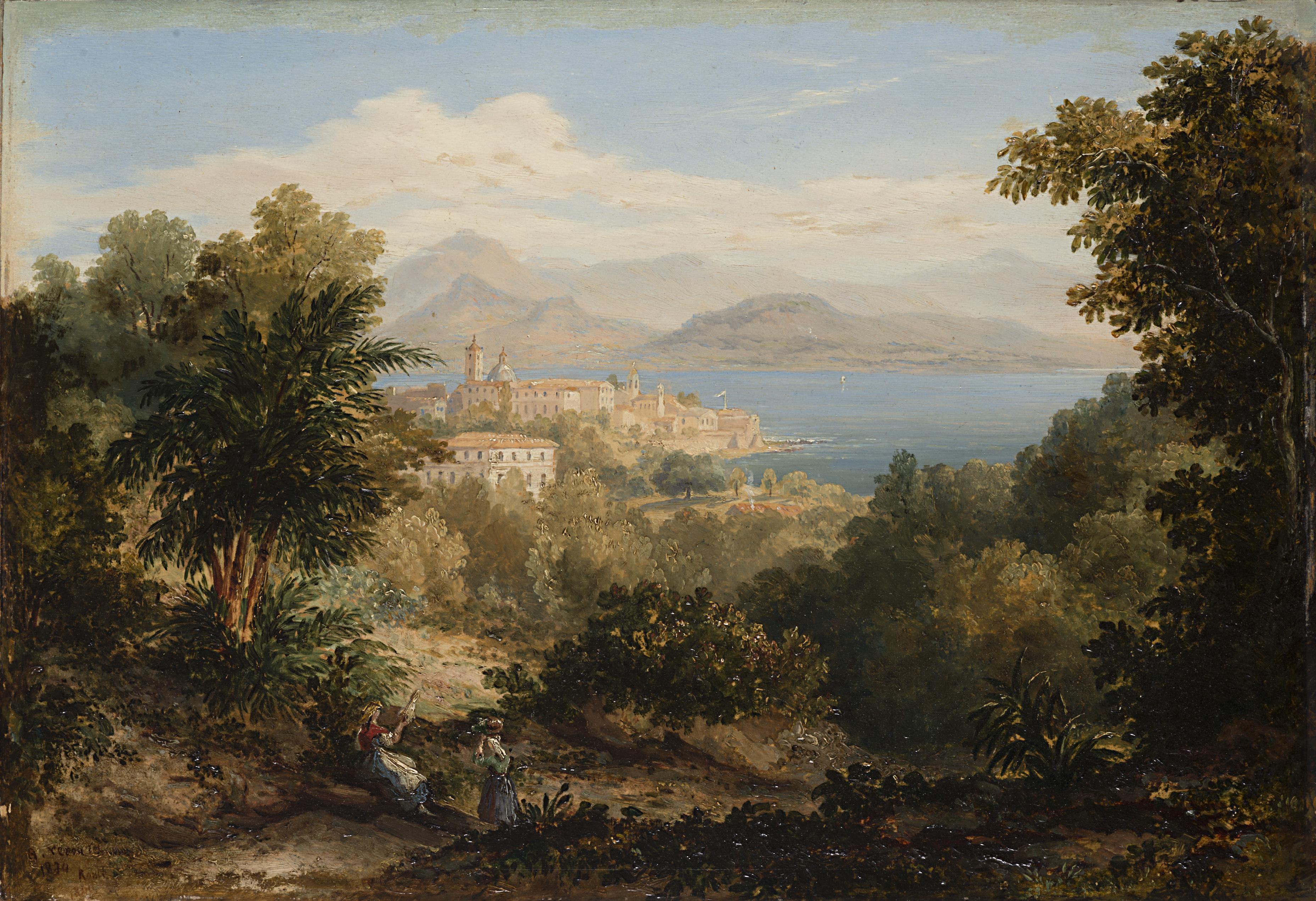 Alexandre Renè Veron - Scorcio lacusetre