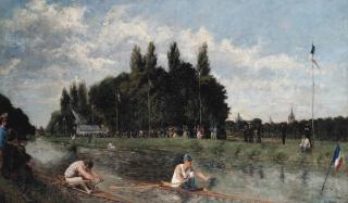 Alexandre Rene Veron - The regatta