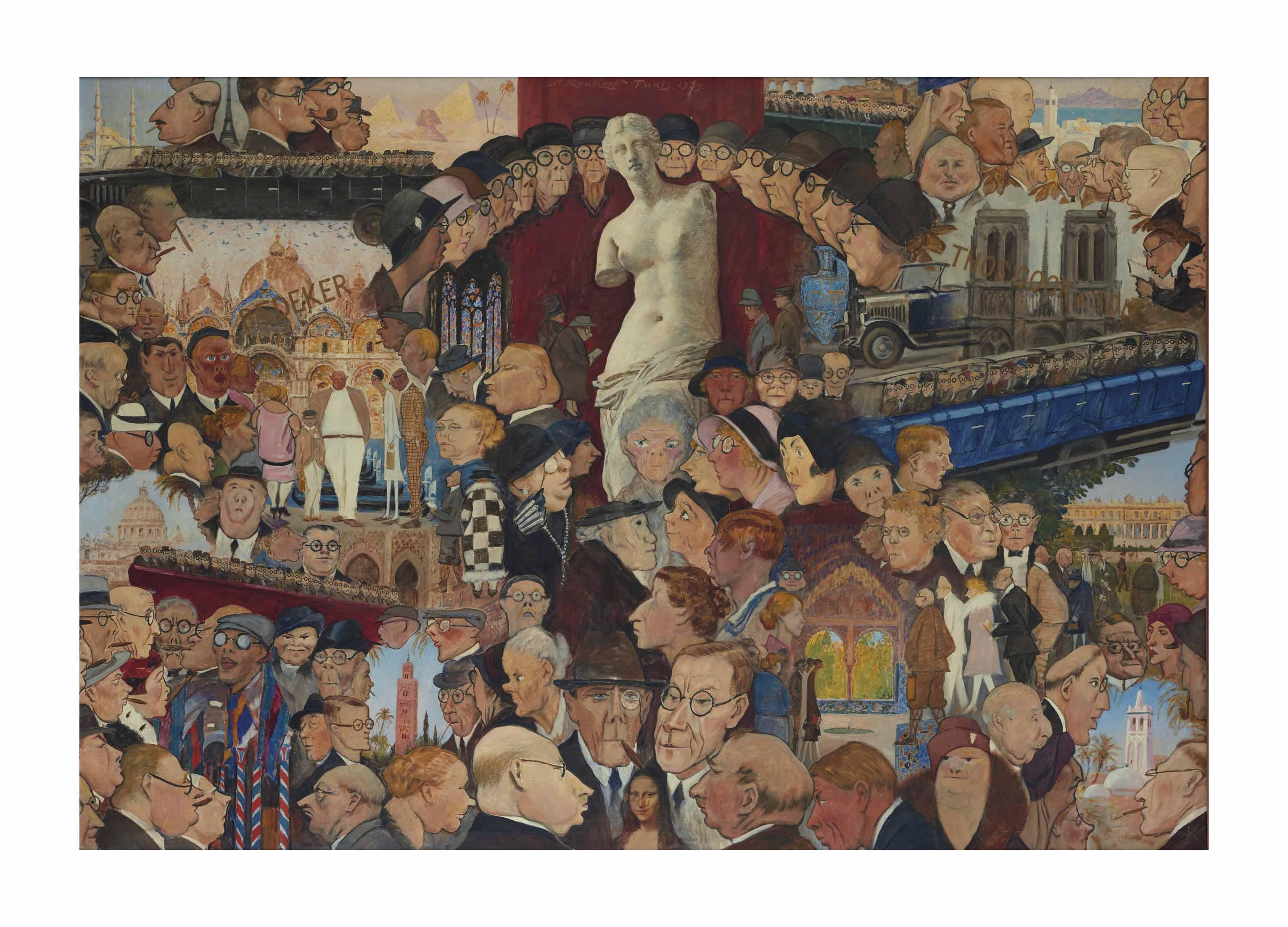 Alexandre Roubtzoff - Le Fléau des monuments historiques