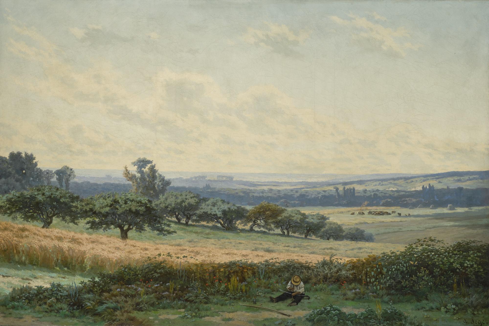 Alexandre Ségé - La Vallée De Courtry (Seine-Et-Marne) 