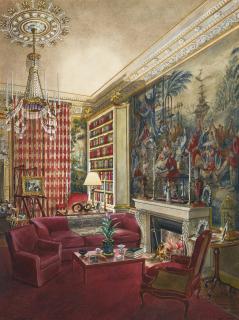 Alexandre Serebriakoff - Grand Drawing Room Interior
