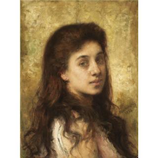 Alexei Alexeevich Harlamoff - Auburn-Haired Beauty