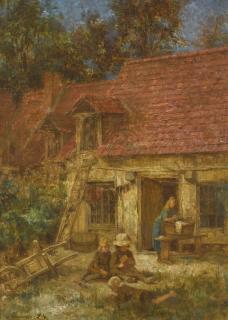 Alexei Alexeevich Harlamoff - Washing Day In Normandy