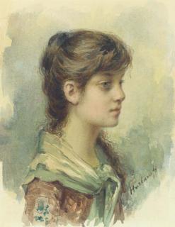 Alexei Alexeiewitsch Harlamoff - The Artist\'S Daughter