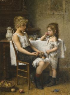 Alexei Harlamoff - Russian choosing Apples
