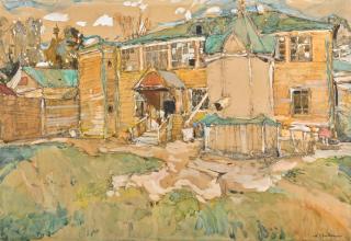 Alexei Ilych Kravchenko - A Country Estate