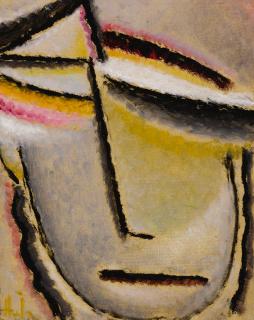 Alexei Jawlensky - Abstrakter Kopf (Abstract Head)