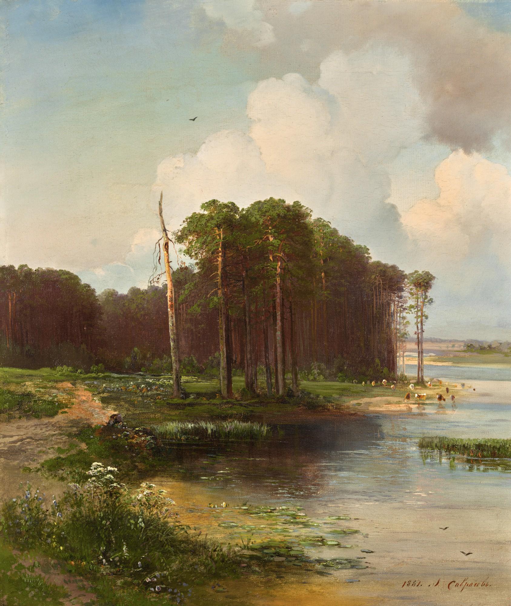 Alexei Kondratievich Savrasov - Losiny Ostrov