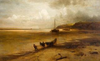 Alexei Kondratievich Savrasov - The Volga near Yurevets