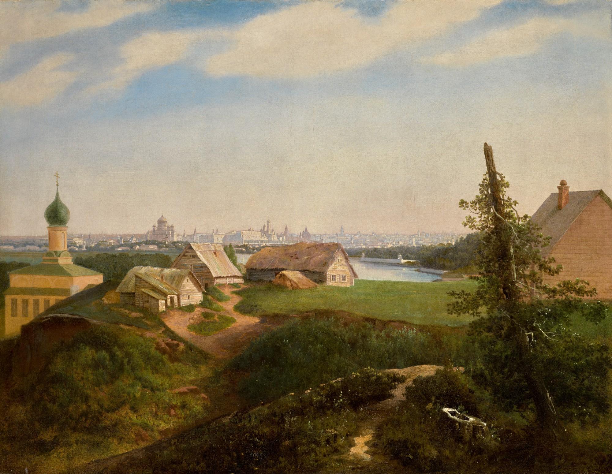 Alexei Kondratievich Savrasov - View Of Moscow