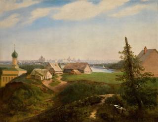 Alexei Kondratievich Savrasov - View Of Moscow