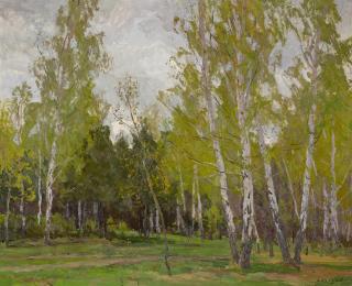 Alexei Mikhailovich Gritsai - Woodland in May