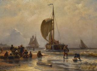 Alexei Petrovich Bogoliubov - Breton Fishermen
