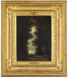 Alexei Petrovich Bogoliubov - Road Along The Shore Of Øresund At Night