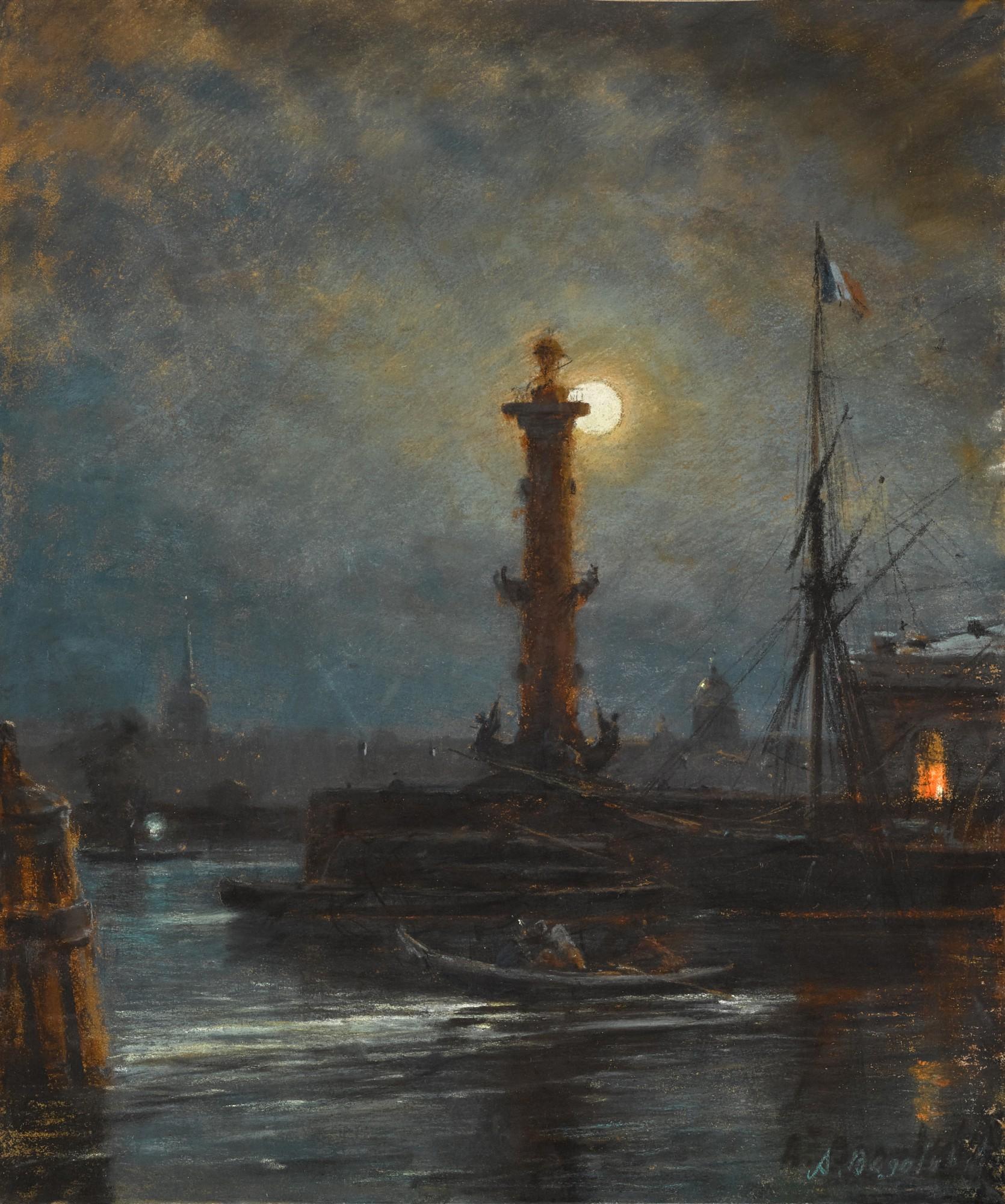 Alexei Petrovich Bogoliubov - Rostral Column in St Petersburg