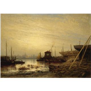 Alexei Petrovich Bogoliubov - Shipyard In Arnhem