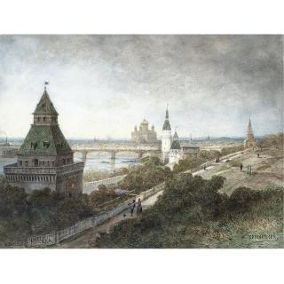 Alexei Petrovich Bogoliubov - View Of Moscow