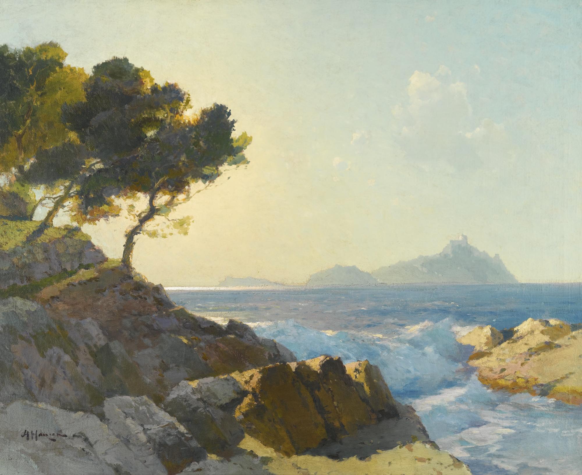 Alexei Vasilievich Hanzen - Seascape