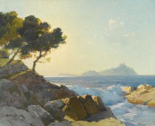 Alexei Vasilievich Hanzen - Seascape