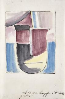 Alexej Von Jawlensky - Abstrakter Kopf (Abstract Head)