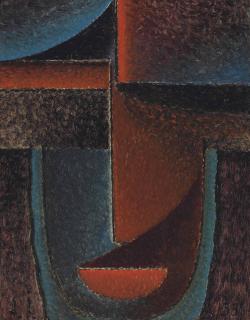 Alexej Von Jawlensky - Abstrakter Kopf: Blau - Rot