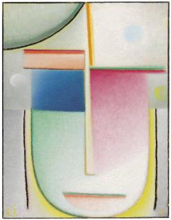 Alexej Von Jawlensky - Abstrakter Kopf: inneres Schauen vom Glück
