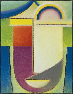 Alexej Von Jawlensky - Abstrakter Kopf: Ostern