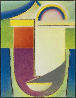 Alexej von Jawlensky - Abstrakter Kopf: Ostern