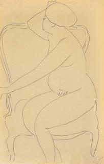 Alexej Von Jawlensky - Akt in Sessel