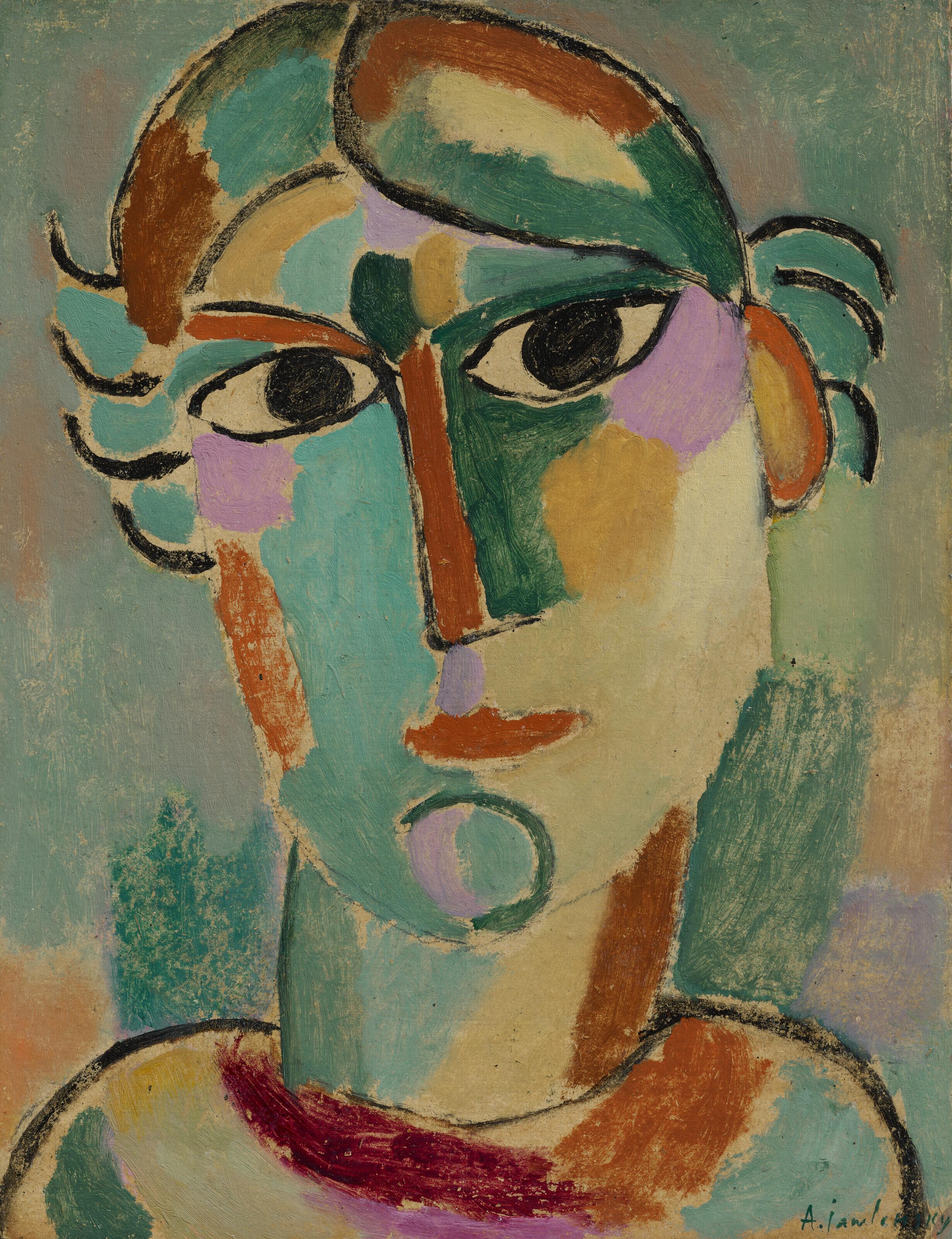 Alexej Von Jawlensky - Bildnis (Bildnis Toni)