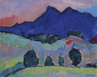 Alexej Von Jawlensky - Blauer Berg