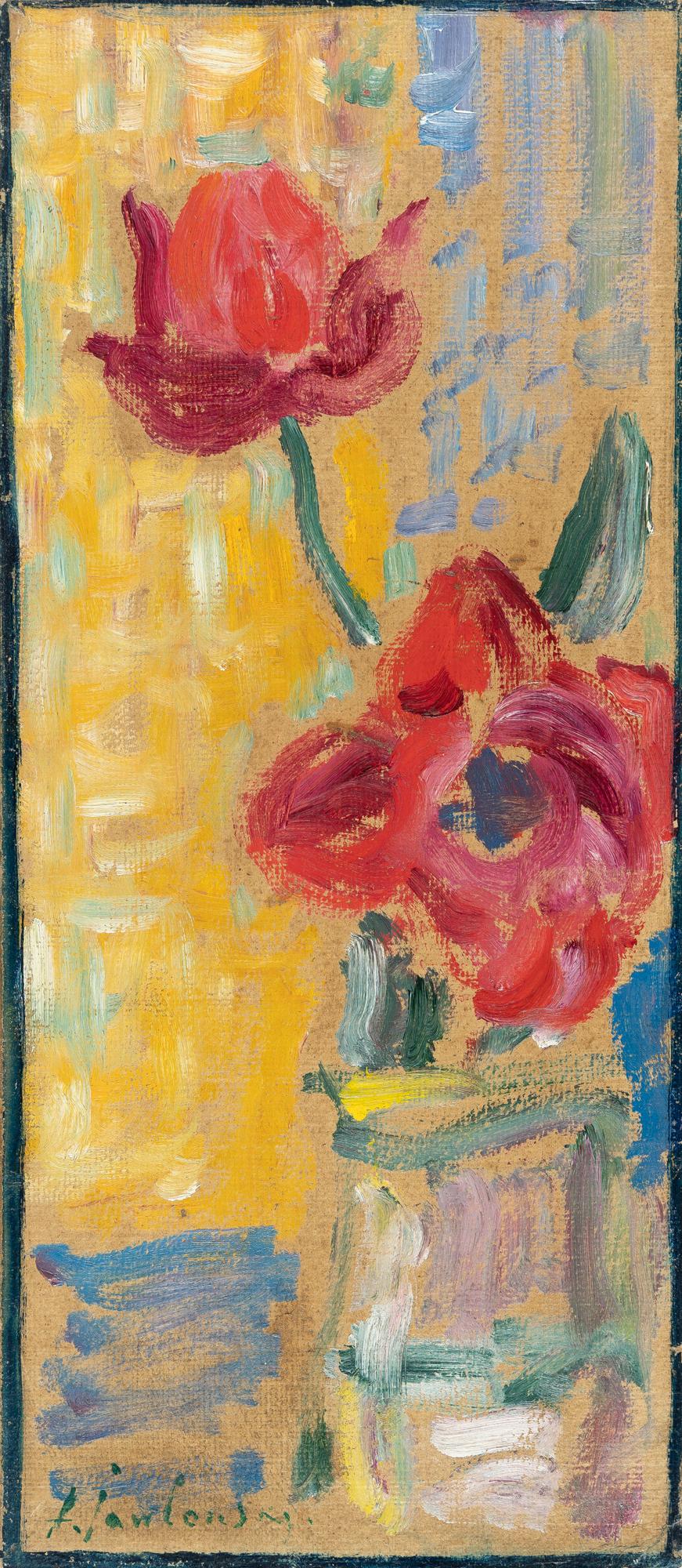 Alexej von Jawlensky - Blumenstillleben mit Tulpen