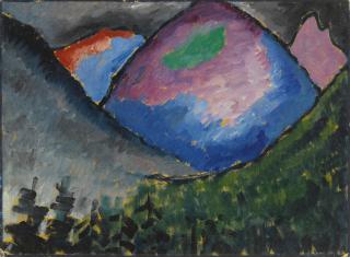 Alexej Von Jawlensky - Bunter Berg Im Tal Bei Oberstdorf (Coloured Mountain In The Valley Near Oberstdorf)