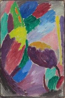 Alexej von Jawlensky - „Grosse Variation: nach Frühlingsregen, Nr. 3“.