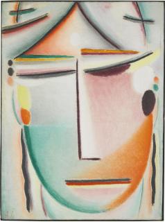 Alexej Von Jawlensky - Heilandsgesicht: Schönheit (Rote) (Saviour\'S Face: Beauty (Red))