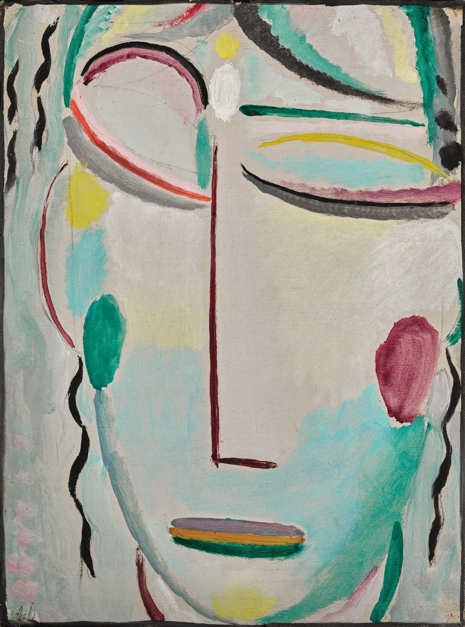 Alexej Von Jawlensky - Heilandsgesichte: Auferstehung Oder Das Neue Sehen Ii   (Saviour’S Face: Resurrection Or The New Seeing Ii)