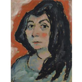 Alexej von Jawlensky - Helene Mit Offenem Haar (Helene With Her Hair Down)