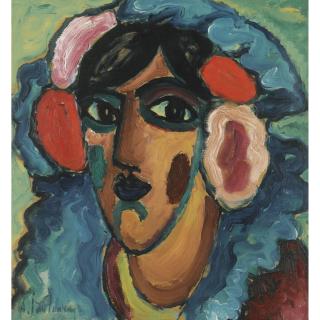 Alexej Von Jawlensky - Infantin, Spanierin (Spanish Infanta)