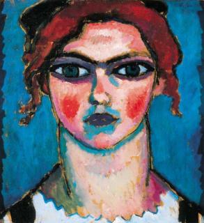 Alexej Von Jawlensky - Junges Mädchen mit den grünen Augen