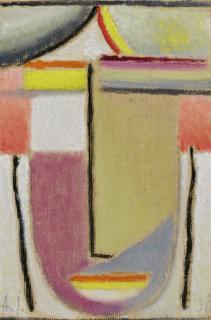 Alexej Von Jawlensky - Kleiner Abstrakter Kopf (Small Abstract Head)