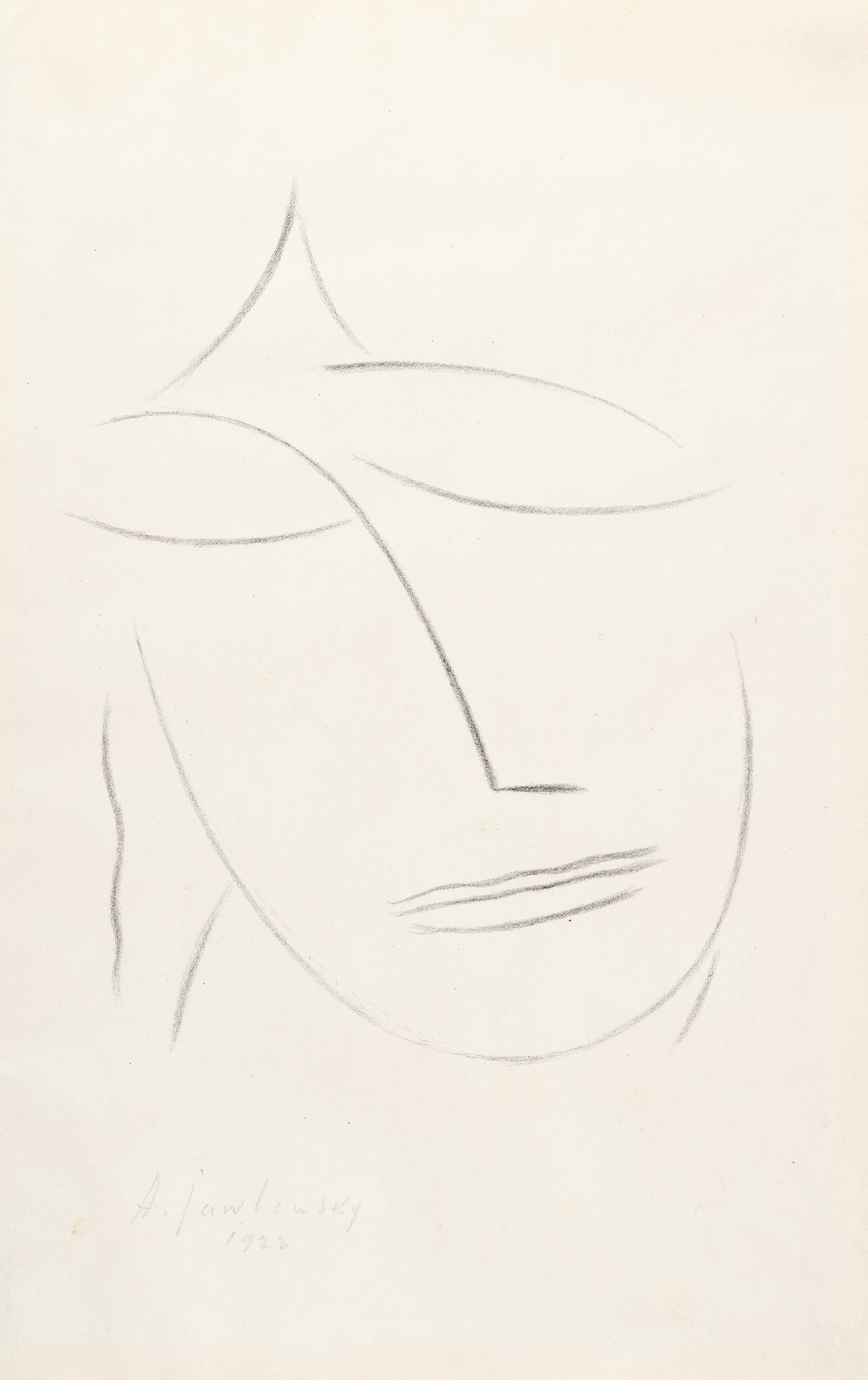Alexej von Jawlensky - Kopf VI