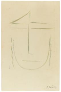 Alexej Von Jawlensky - Kopf (Zweifelnd) (Rosenbach 37)