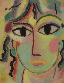 Alexej Von Jawlensky - Mädchenkopf