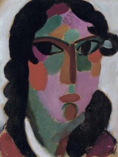 Alexej von Jawlensky - Mädchenkopf
