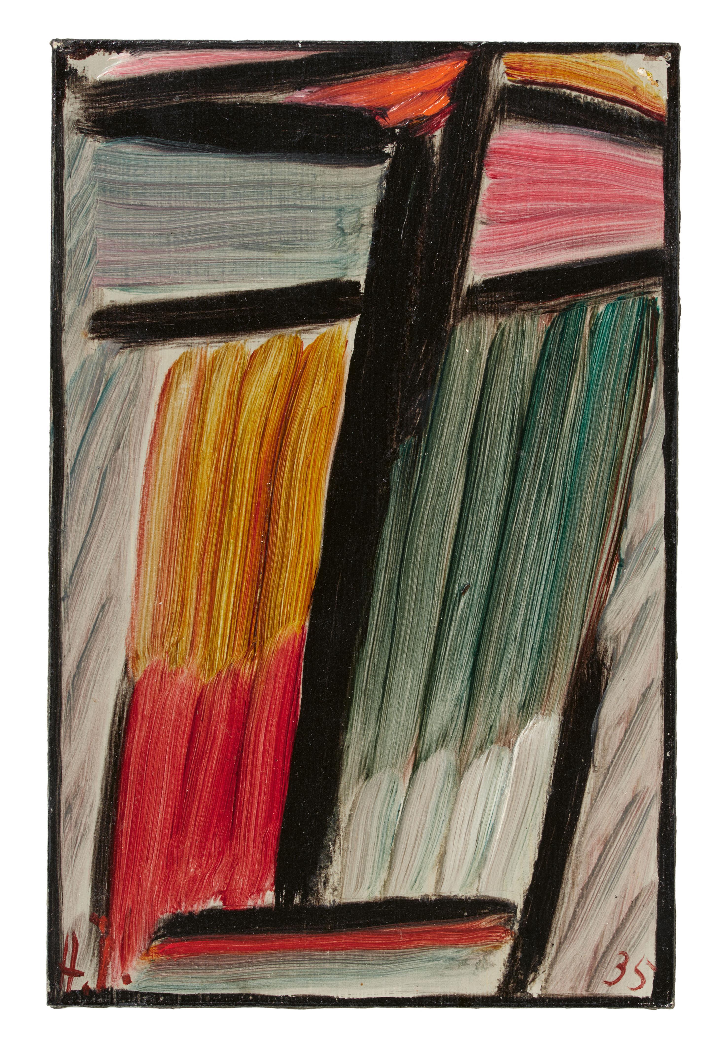 Alexej von Jawlensky - Meditation. Ein Brausen kam einher