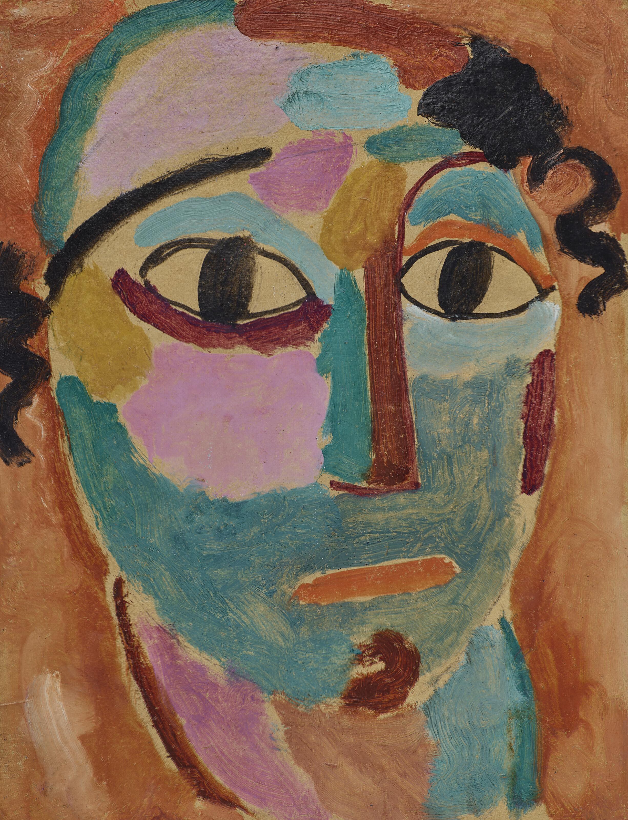 Alexej von Jawlensky - Mysticher Kopf: Das Staunen