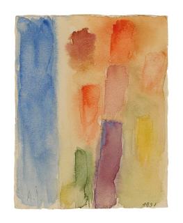 Alexej Von Jawlensky - Ohne Titel, Abstraktion (Untitled, Abstraction)